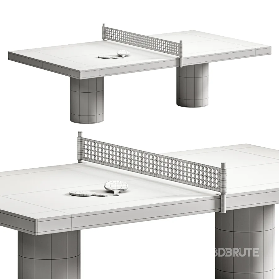 Columna Marble Table Tennis Table Image 3