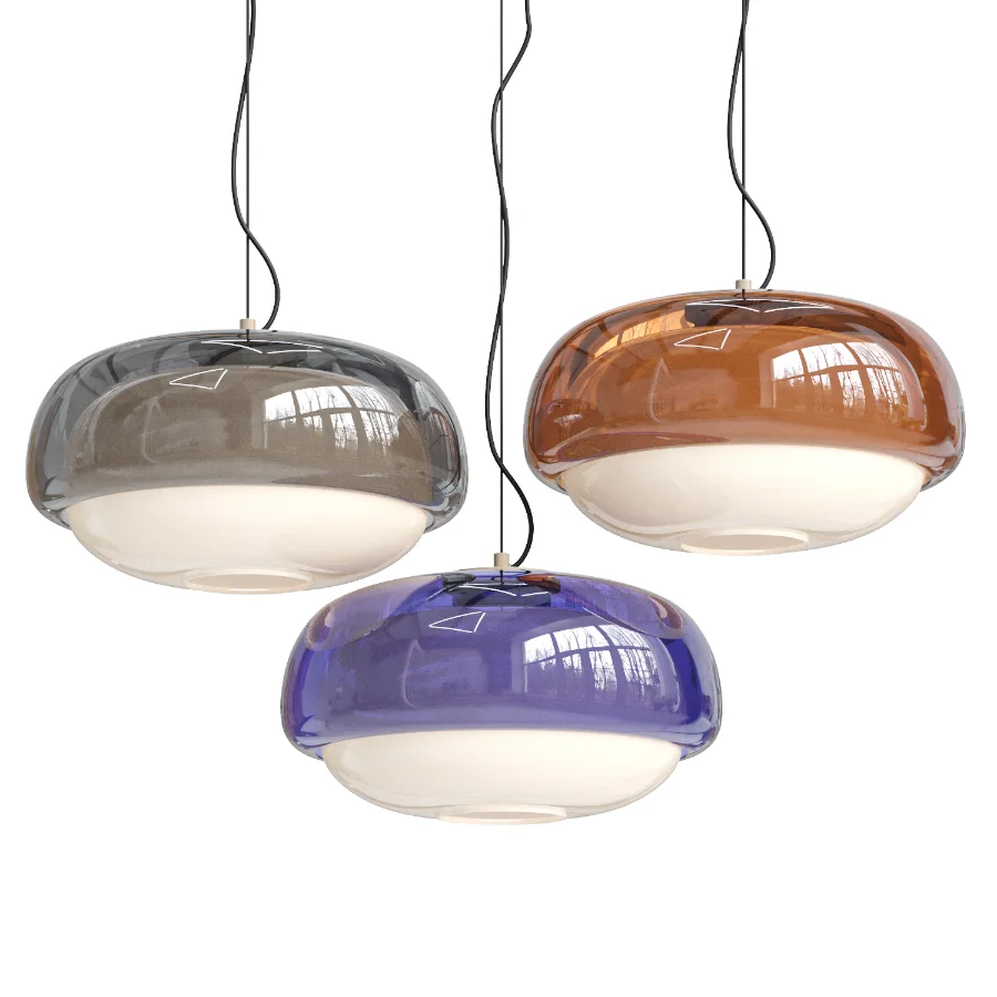Clinco Retro Modern Mushroom Pendant Light Image 2