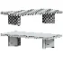 Rio 68 Rectangular Coffee Table by CB2 - Thumbnail 3