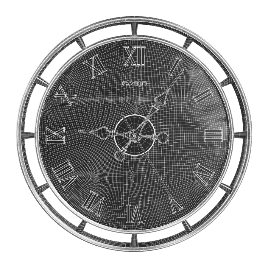 HOME WOOD CLOCK Image 6