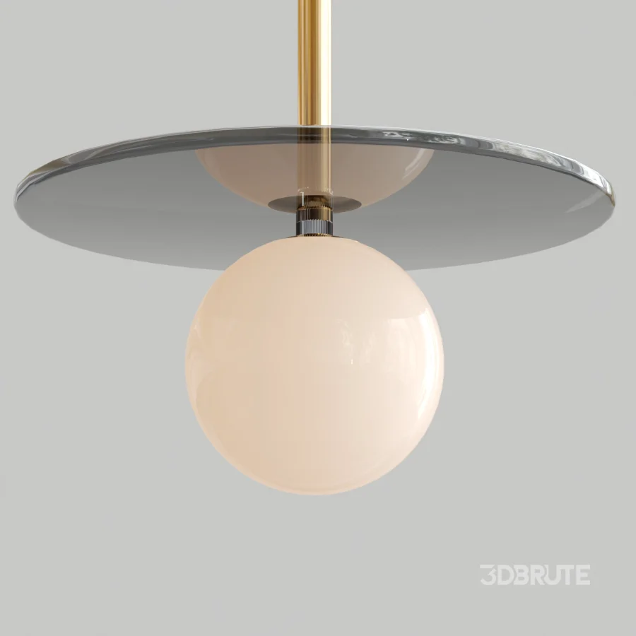 glass lamp Image 1