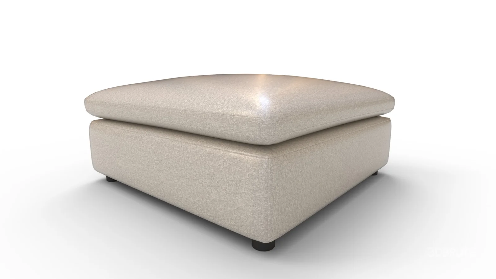 Marin Large Square Ottoman Image 10
