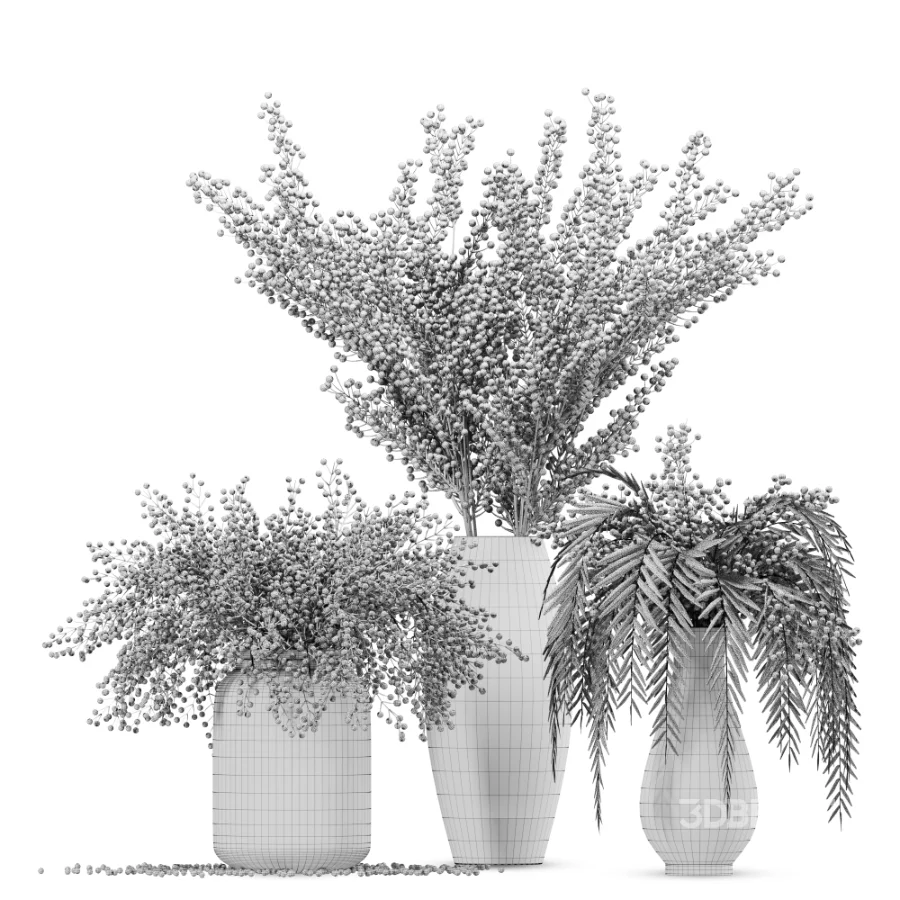 Bouquet berries vases Image 1