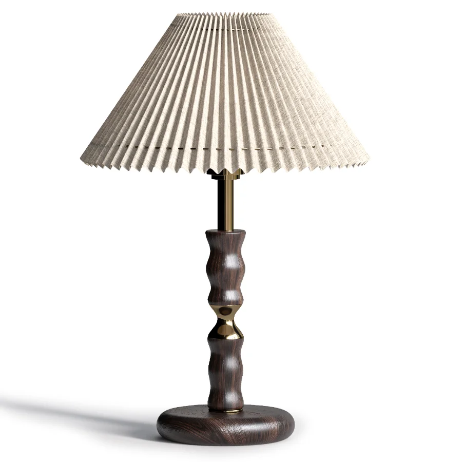 Ella Pleated Table Lamp Image 2