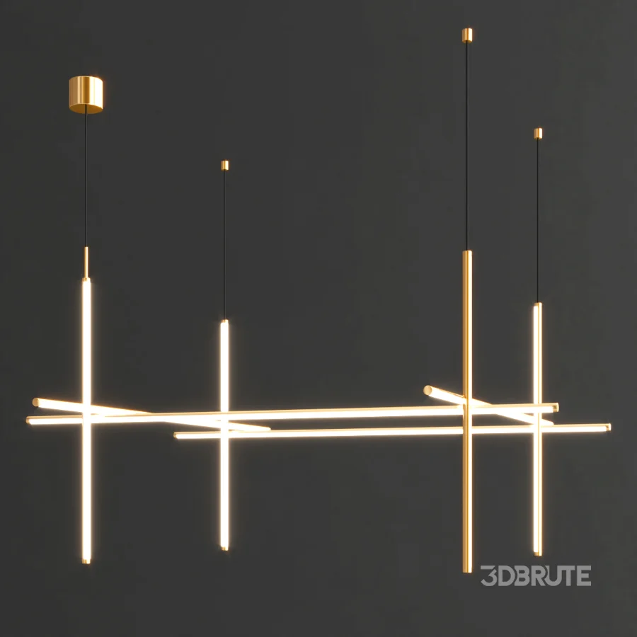 Coordinates LED Chandelier collection Image 3