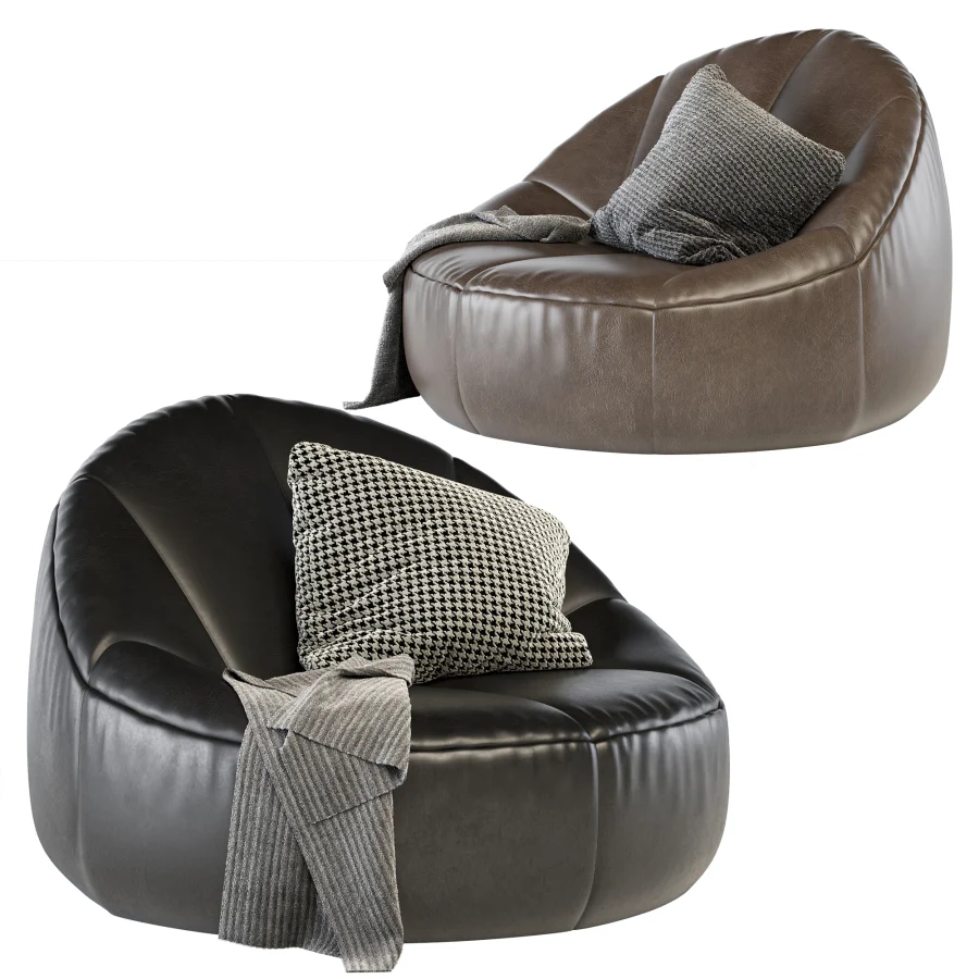 bean bag pumpkin armchair Image 2