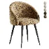 Boucle chair grey prostohome - Thumbnail 1