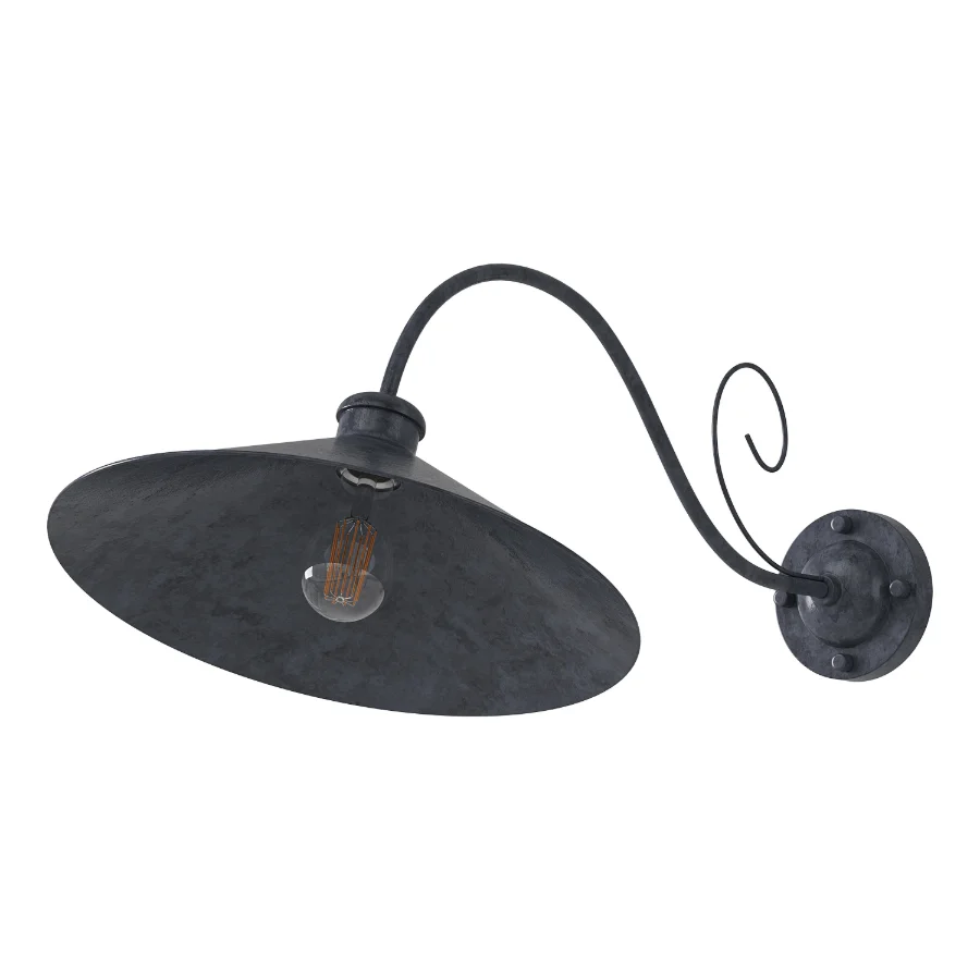 Alessio Vintage Disc IP65 Water Proof Outdoor Lighting Image 2
