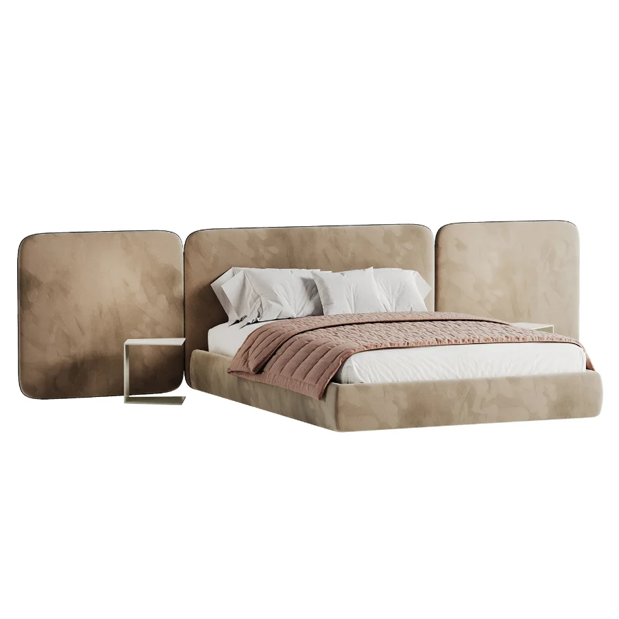 Modern Double Bed 02 Image 3