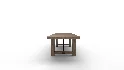 Tuscany Solid Wood Dining Table - Thumbnail 5