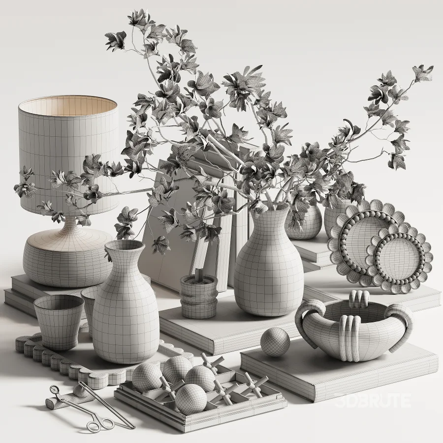 Tabletop Amber Decor Set31 Image 5