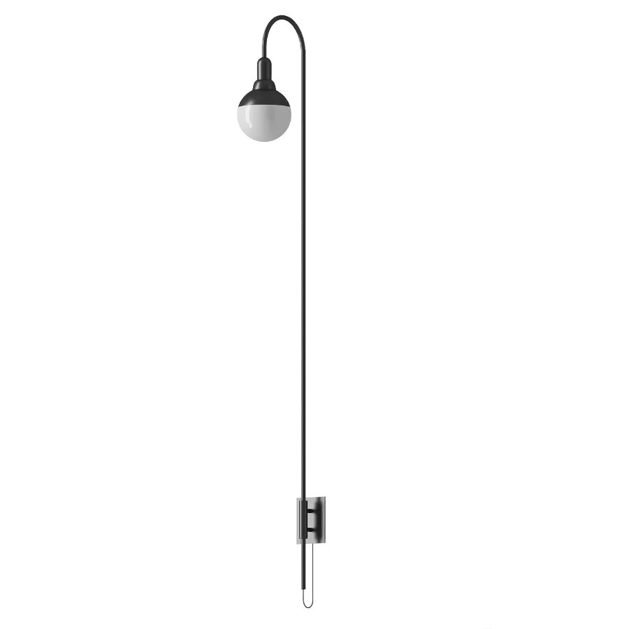 Helmet curve wall lamp by Aromas Image 1