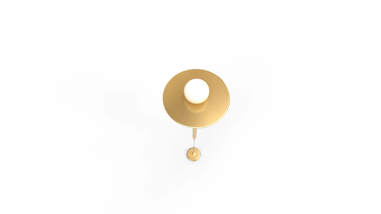 Nodes Pendant Light by Kelly Wearstler – Burnished Brass Image 6