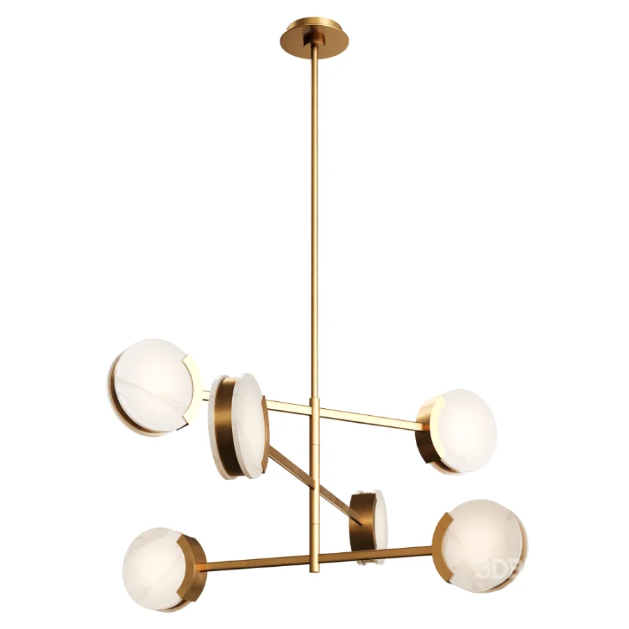 Melange 48″ Multi-Positional Chandelier by Visual Comfort Image 2