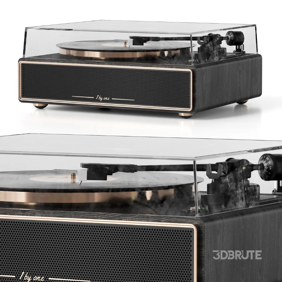 1 by one Gramophone BS020-B Image 5