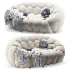Boucle Brosen Sofa - Thumbnail 1