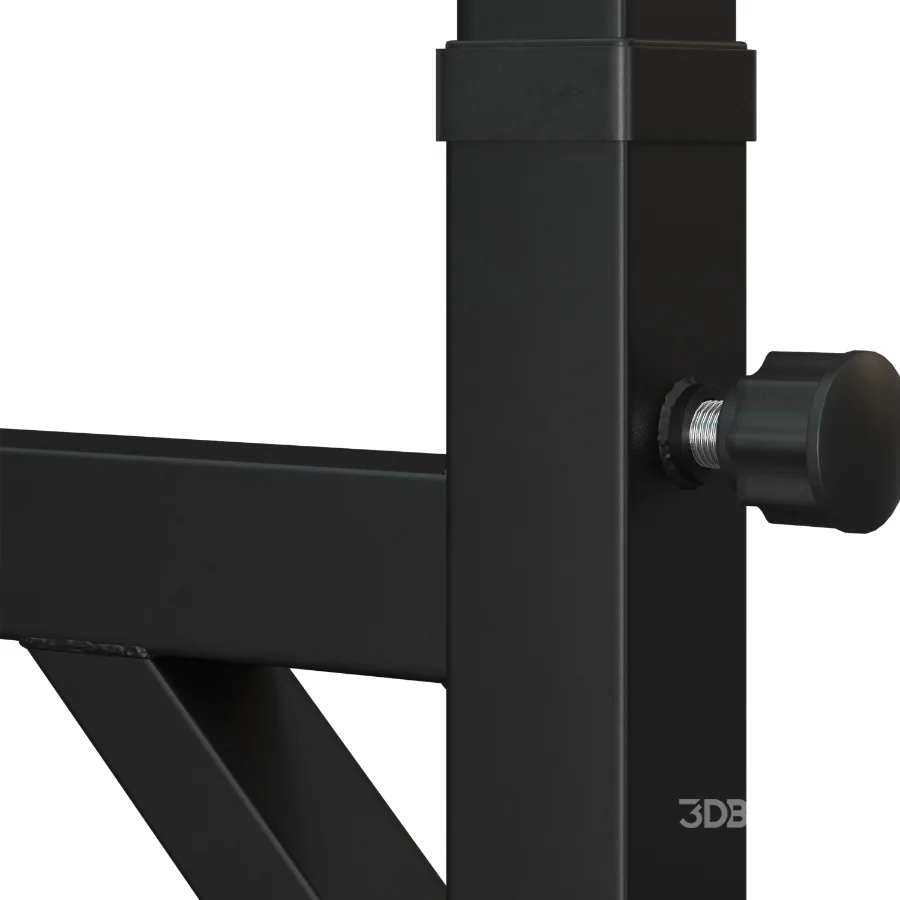 Mirafit_M120_Adjustable_Squat_Rack Image 4