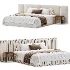 Modern Double Bed 06 - Thumbnail 2