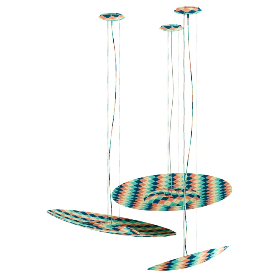 Gong Pendant Lamp by Panzeri Image 5