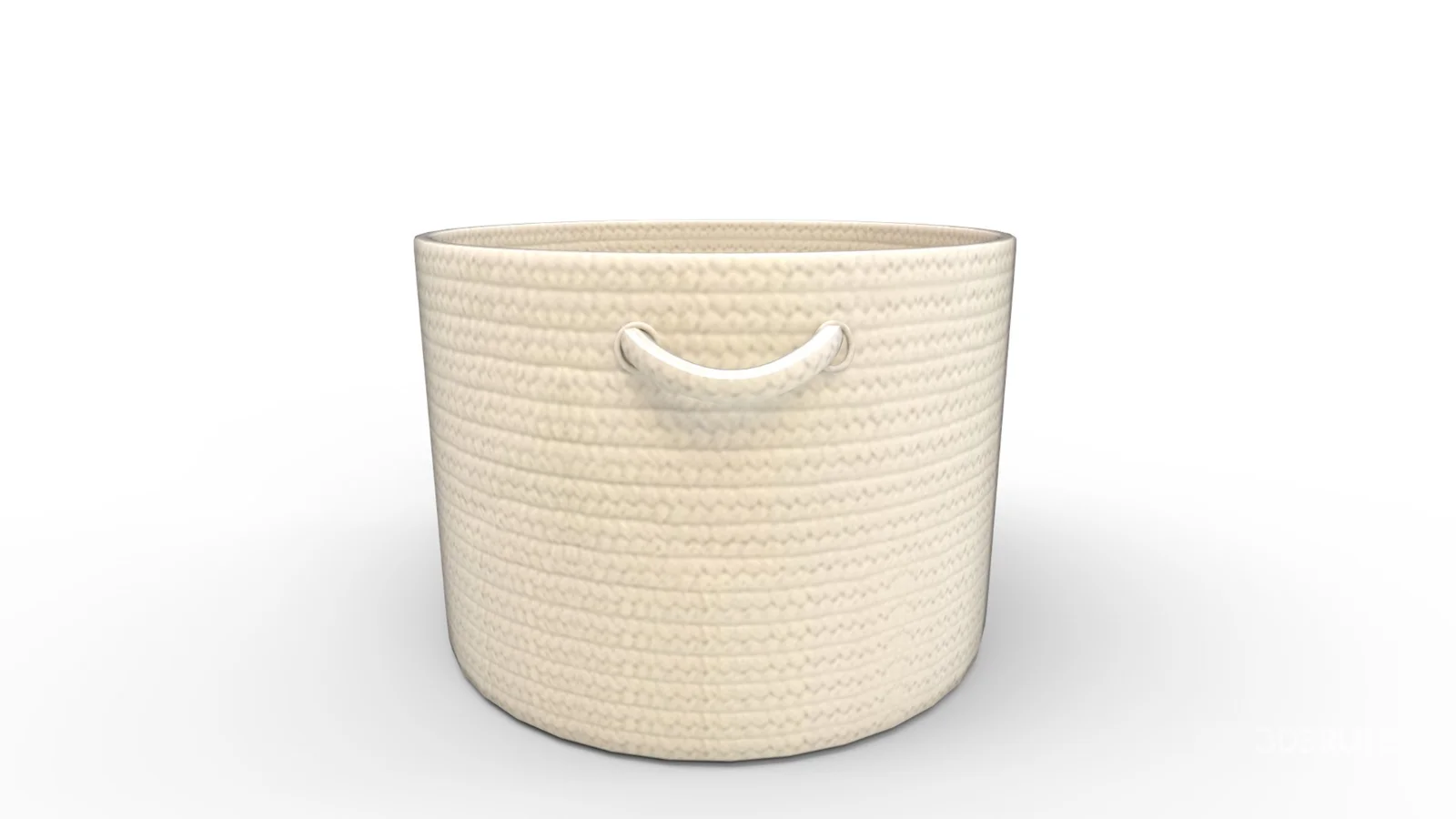 Braided Fabric Basket Image 3