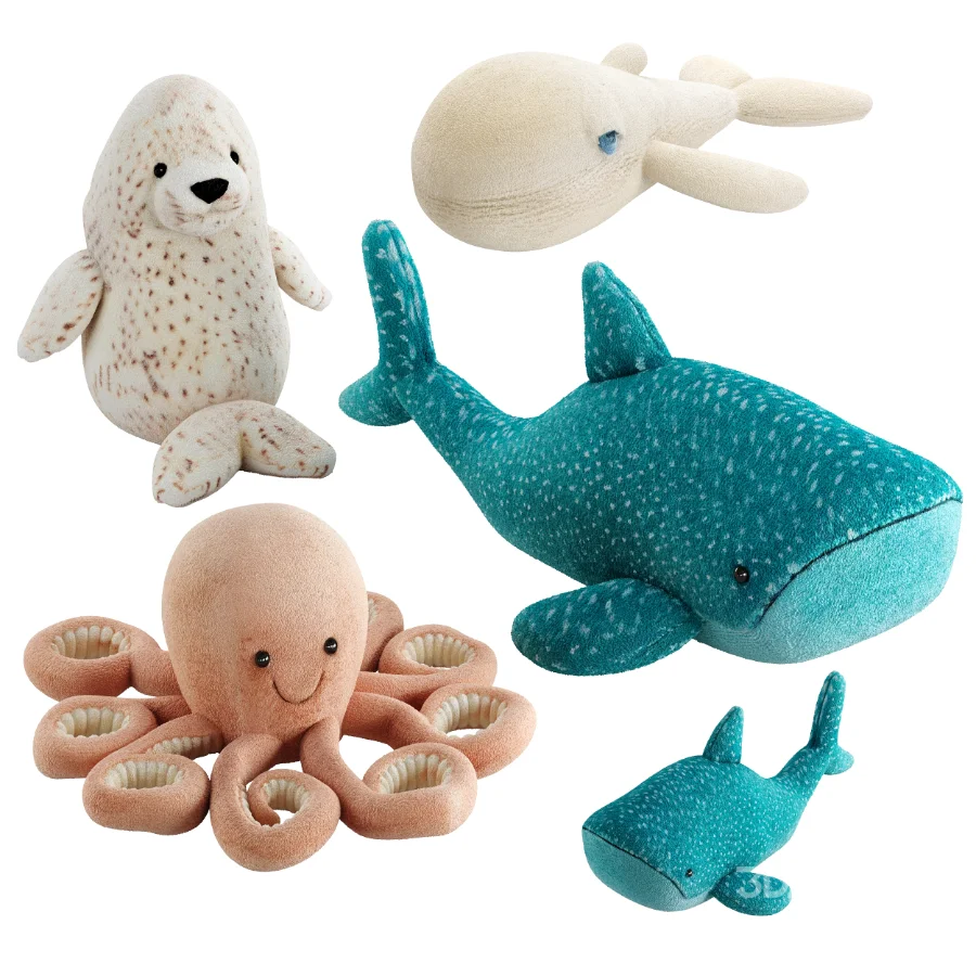 Plush Toys Set 28 Image 1