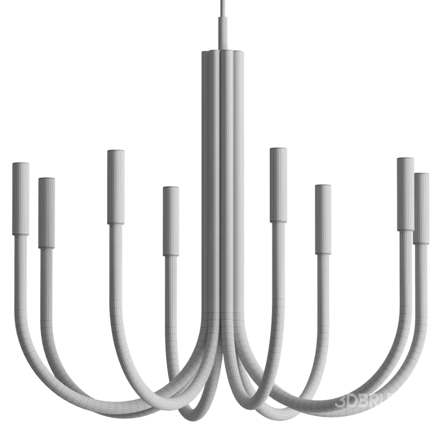 Rousseau Medium Chandelier Image 2
