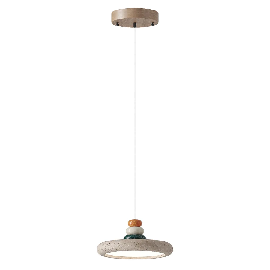 Lampatron OLLE STONE WIDE Pendant Lamp Image 1