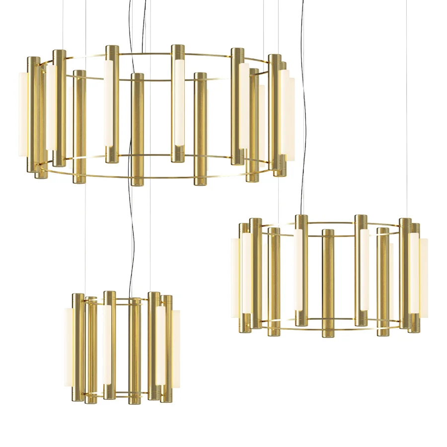 Pipeline 01 Chandelier Image 1