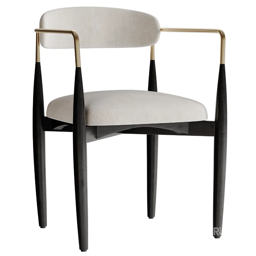 Bradley Chair with Arms by Dantone Home Image 1