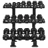 Hexagonal_dumbbell_rack - Thumbnail 2