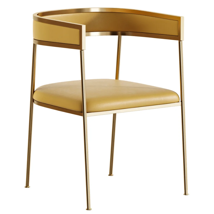 Glam Velvet Dining Side Chair Image 3