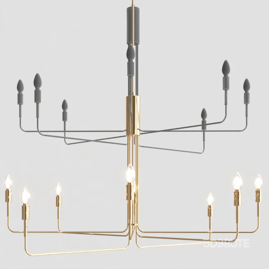 Candelabra Chandelier Image 1