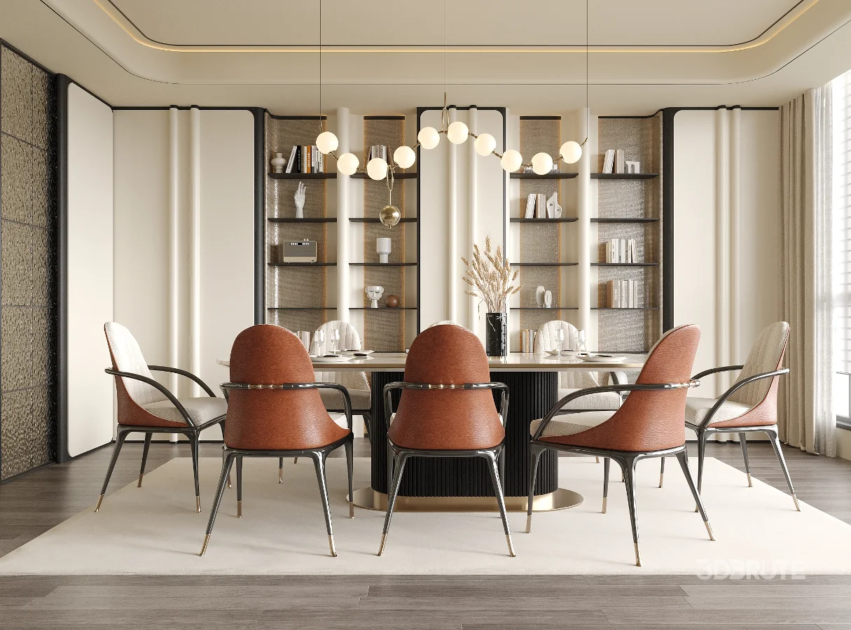 modern dining room Image 1