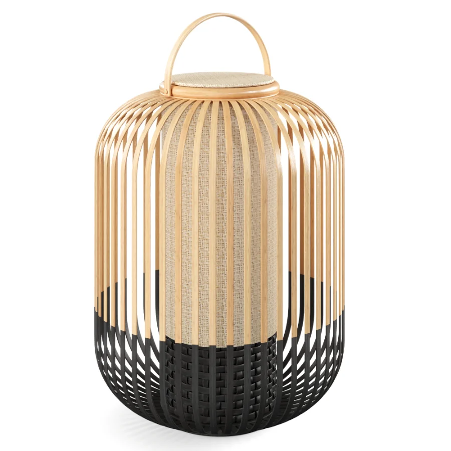 TakeAWay Bamboo Floor Lamp by Forestier Vol 2 Image 1