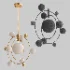 Contemporary Metal Chandelier - Thumbnail 3