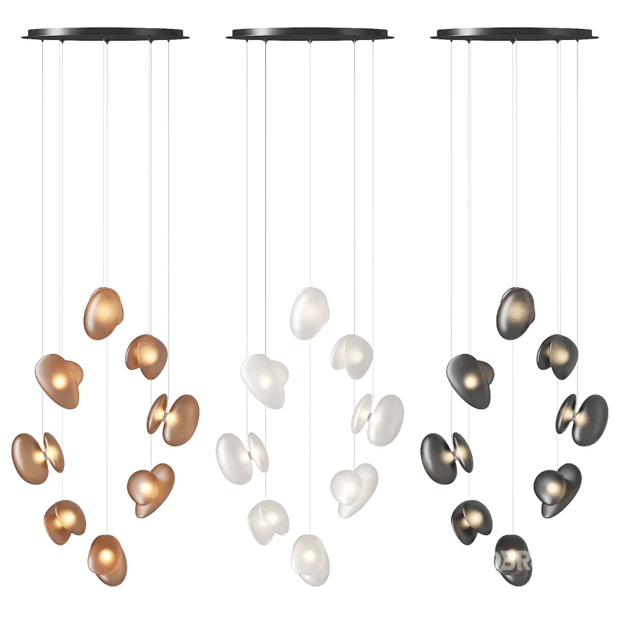 Pebble Linear 06 Chandelier Image 3