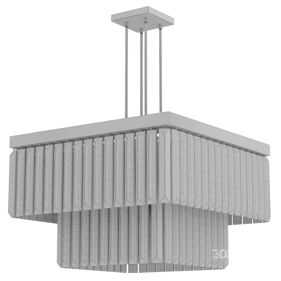 Square Chandelier set2 Image 4