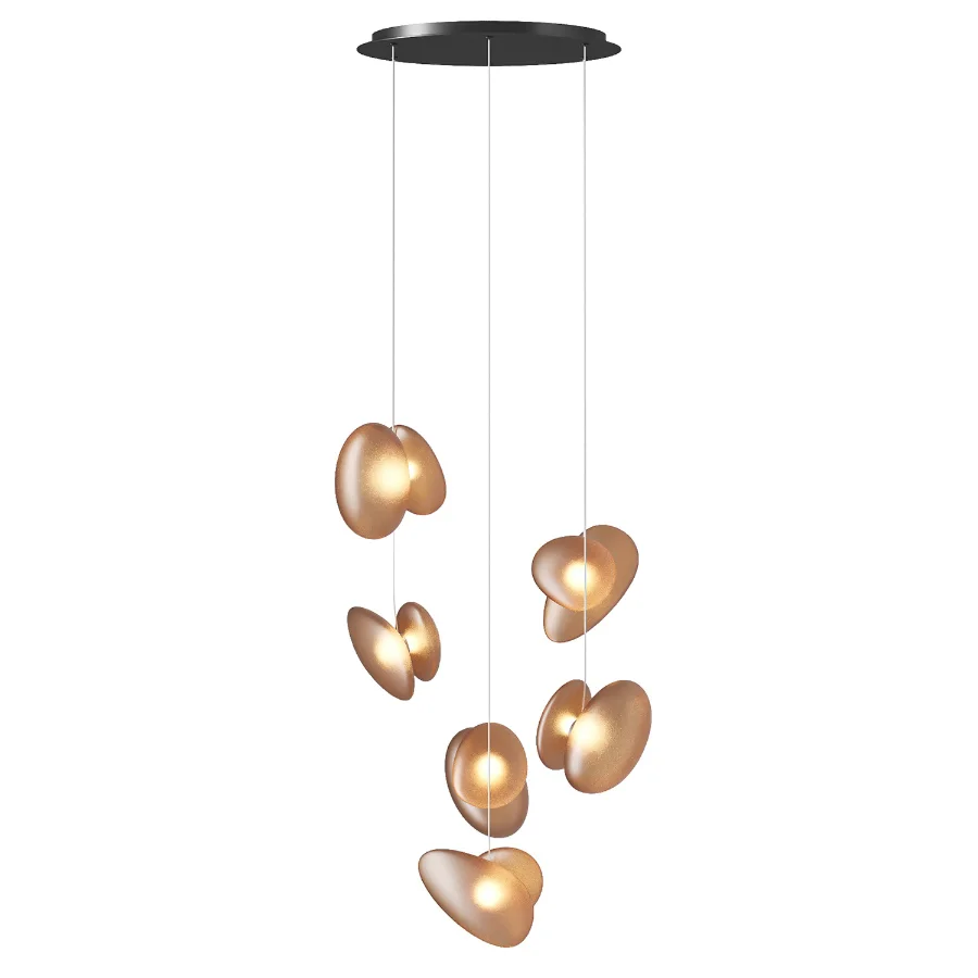 Pebble Linear 04 Chandelier Image 2