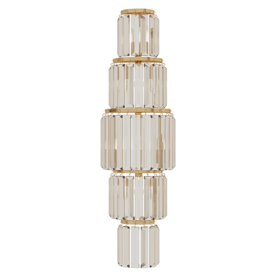 Crystal Wall Sconce Light Image 2