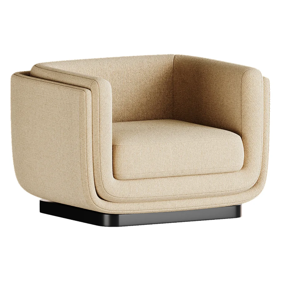 Clementine Dove Grey Woven Fabric Occasional Chair Image 5