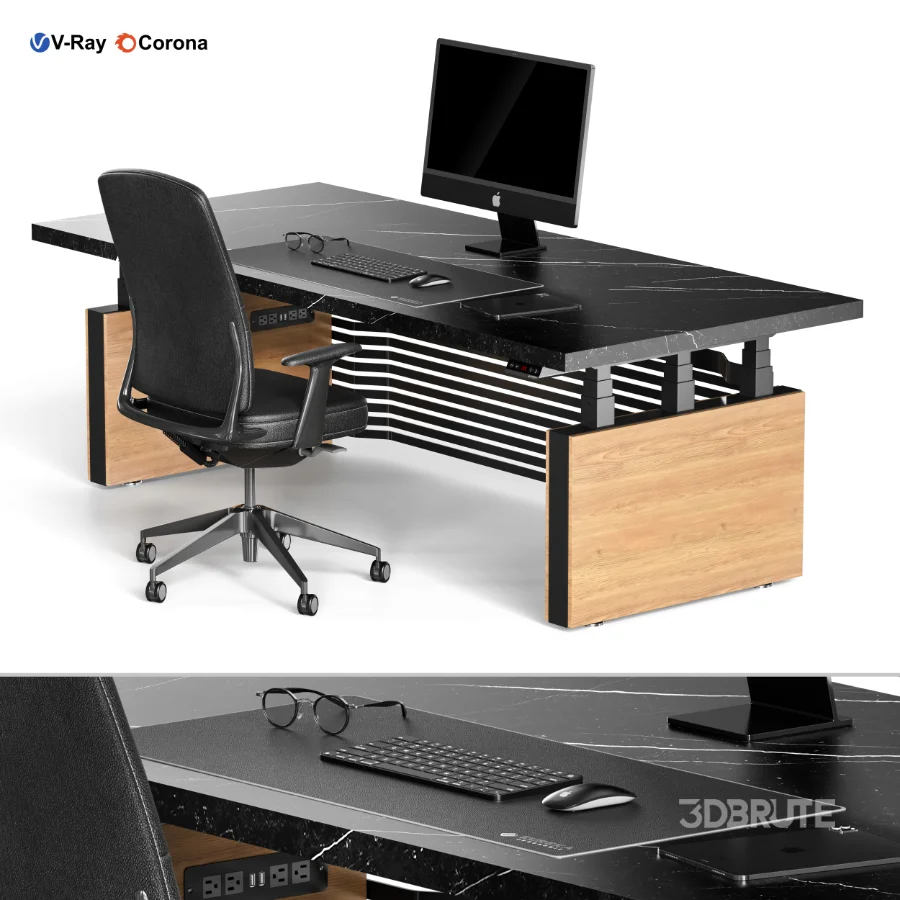 Zen Pro 86 Executive Standing Desk Image 1