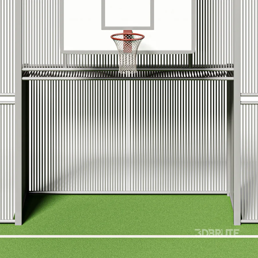 Fenced multi purpose sports court Image 6
