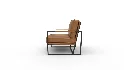 GainesTopGrainLeatherArmchair - Thumbnail 7