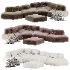 Edra On The Rocks Sectional Sofa - Thumbnail 6