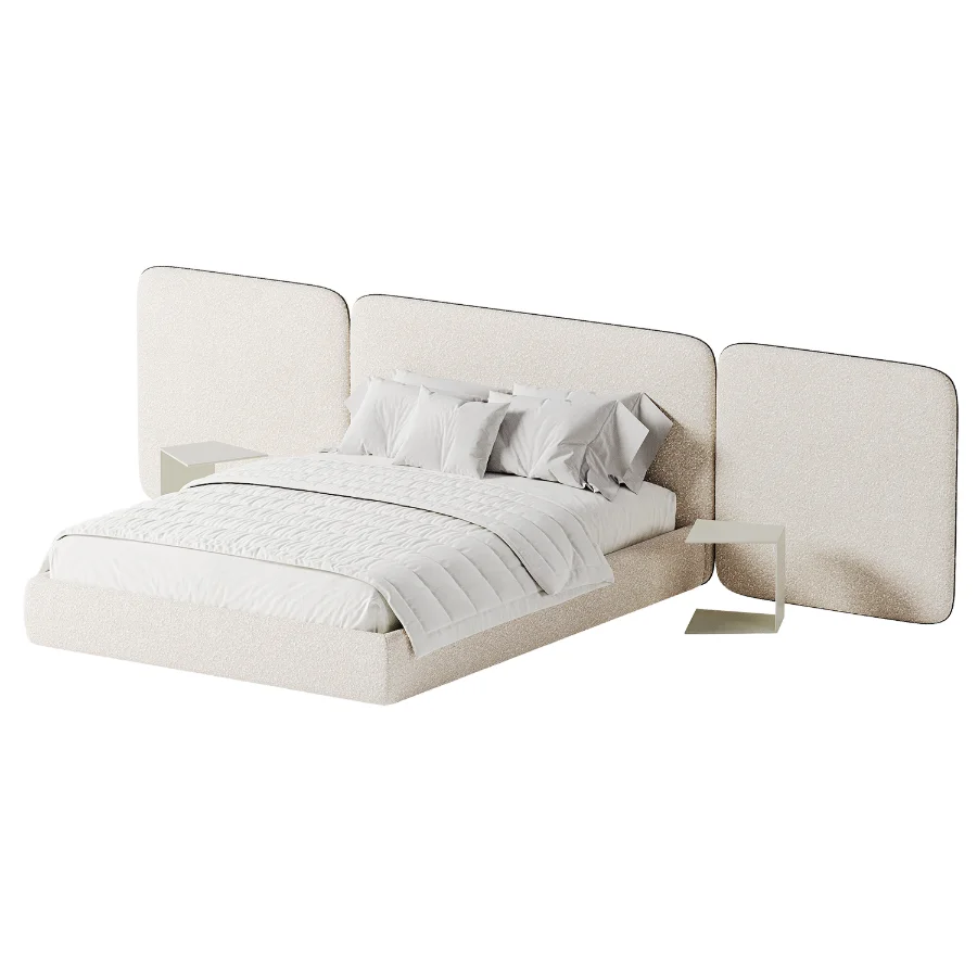 Modern Double Bed 02 Image 5