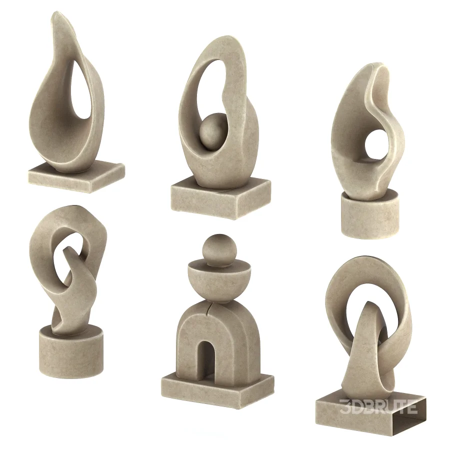 Abstract Modern Sculpture 01 Image 2