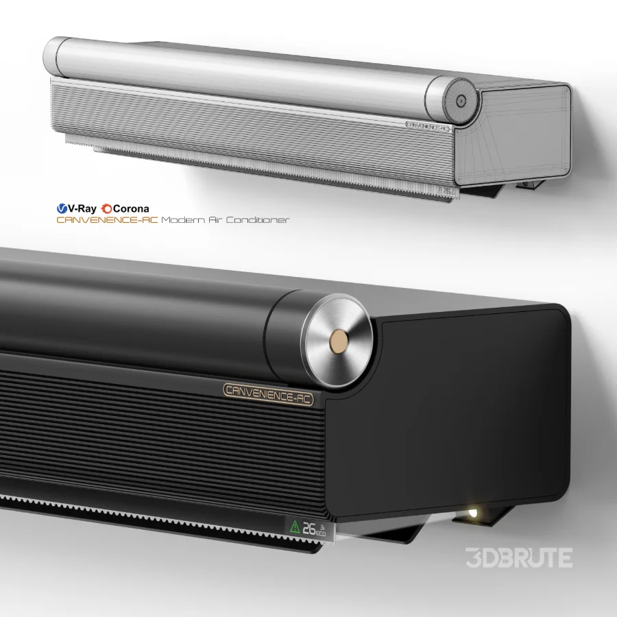 CANVENENCE-AC Modern Air Conditioner Image 3