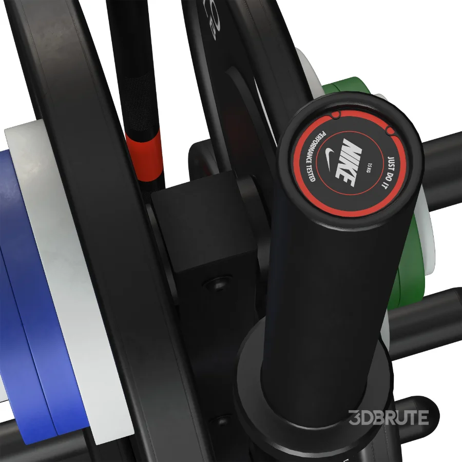 Nike_Plate_Tree_&_Barbell_Holder Image 4