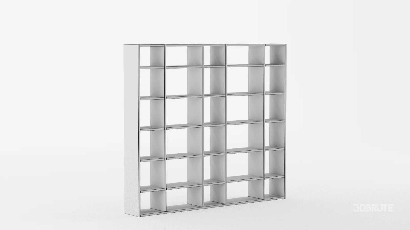 Aracelly Geometric Bookcase Image 3
