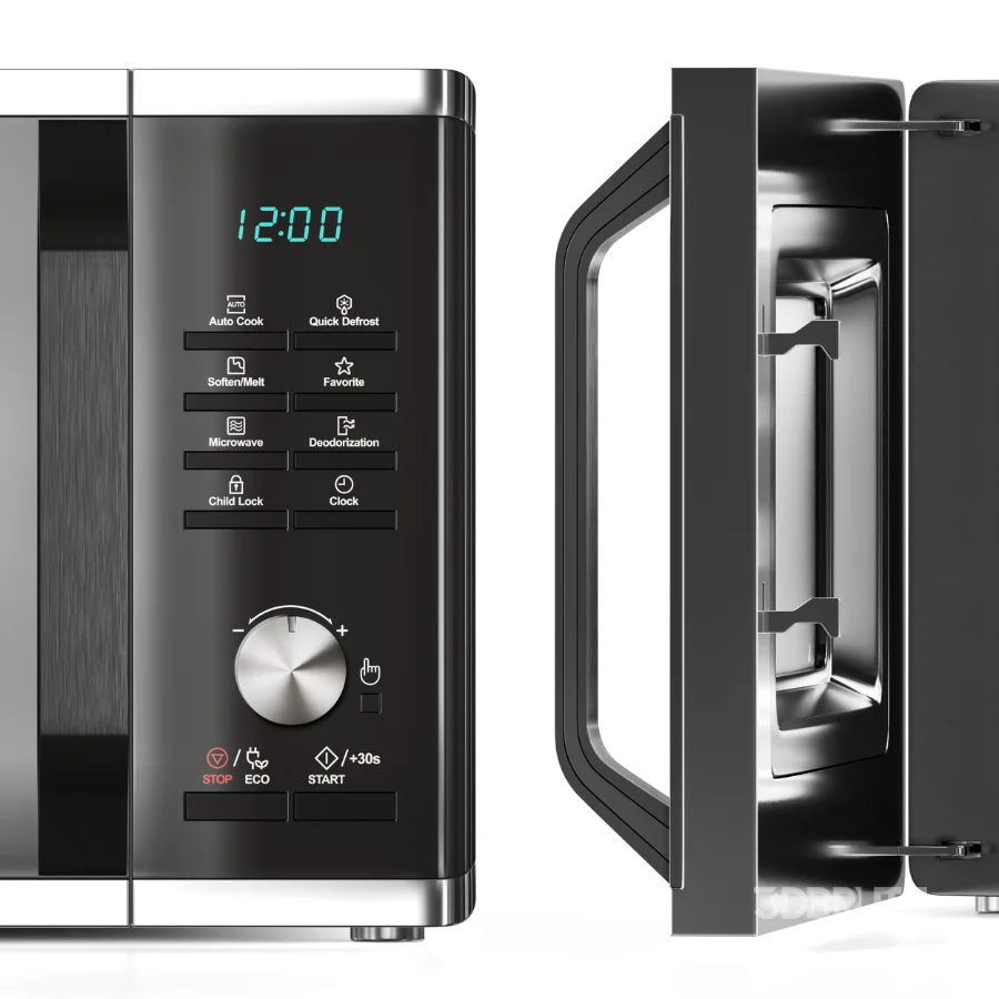 Microwave and Toaster Set Image 4